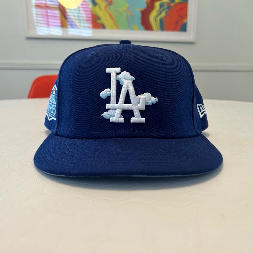 NEW ERA MLB LA DODGERS 5950 COMIC CLOUD WS 20 FITTED - Size:  7 5/8